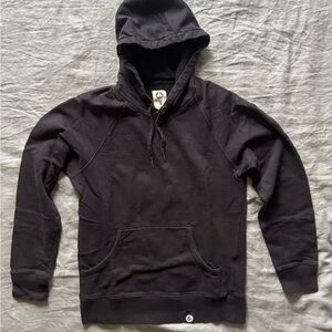American Giant Lightweight Hoodie - Black - S